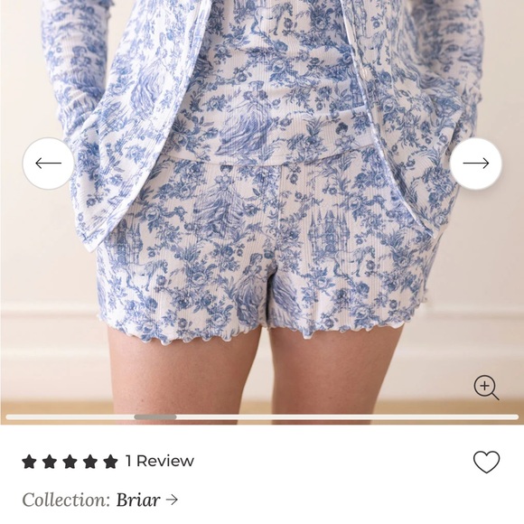 NWT/NIB Posh Peanut Briar woman’s pointelle shorts size XXL 16-18 - Picture 4 of 4